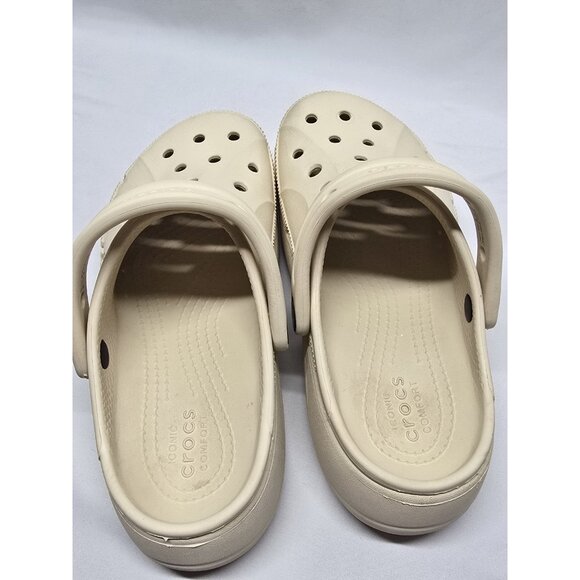 Crocs Baya Platform Clog Winter White (Cream) Women's Size 5- Read Description - Picture 10 of 16